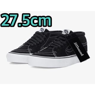 ヴァンズ(VANS)のJJJJOUND × VANS SK8-MID BLACK 27.5cm(スニーカー)