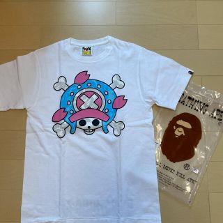 アベイシングエイプ(A BATHING APE)のONEPIECE　コラボTシャツ　エイプ(Tシャツ/カットソー(半袖/袖なし))