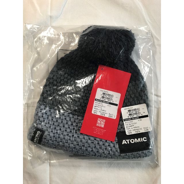 ATOMIC(アトミック)の新品・ATOMIC　ニット帽 キャップ ビーニー　スキー メンズの帽子(ニット帽/ビーニー)の商品写真