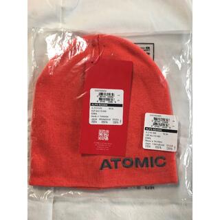アトミック(ATOMIC)の新品・ATOMIC　ニット帽 キャップ ビーニー　スキー(ニット帽/ビーニー)