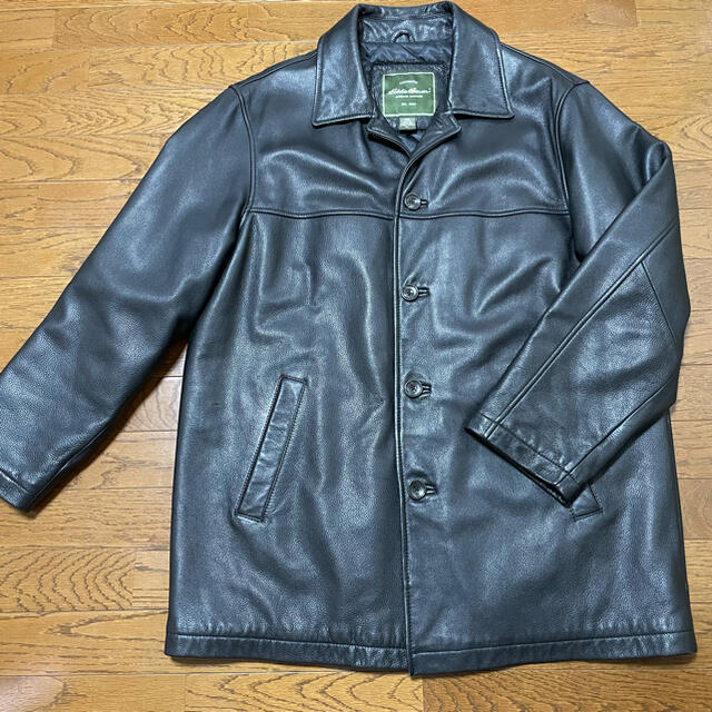 Eddie Bauer(エディーバウアー)のエディバウアー皮のコート　XL メンズのジャケット/アウター(ダウンジャケット)の商品写真