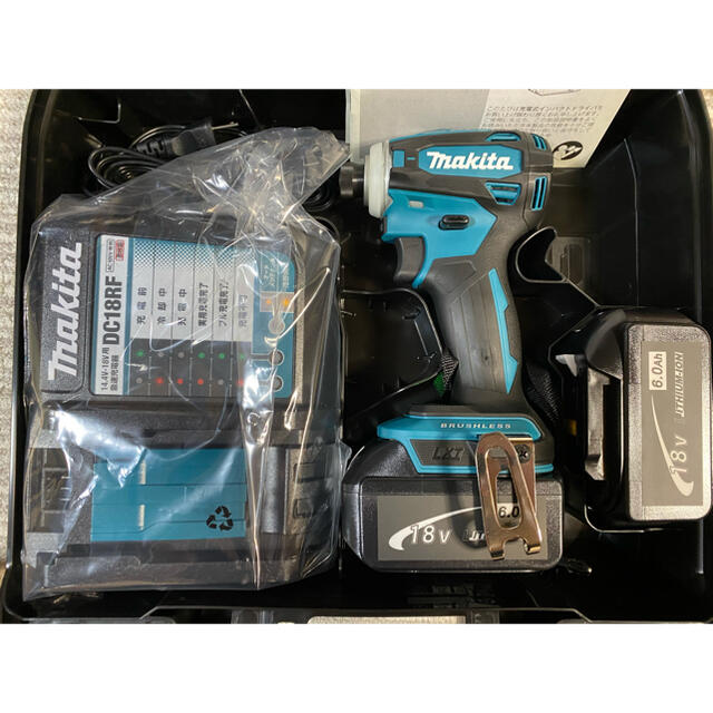 売れ筋商品 【新品未使用】マキタ　充電式インパクトドライバー　TD172DRGX ブルー 工具/メンテナンス