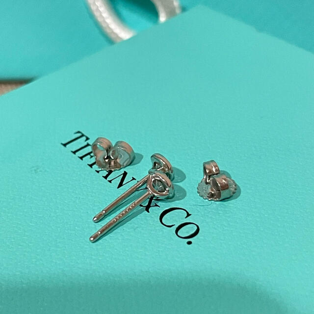 Tiffany & Co.(ティファニー)のRinn。様専用⭐︎Tiffanyの計0.32ctバイザヤードピアスPT950 レディースのアクセサリー(ピアス)の商品写真