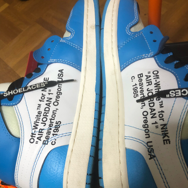 NIKE(ナイキ)のnike aj1 unc off-white 27 メンズの靴/シューズ(スニーカー)の商品写真