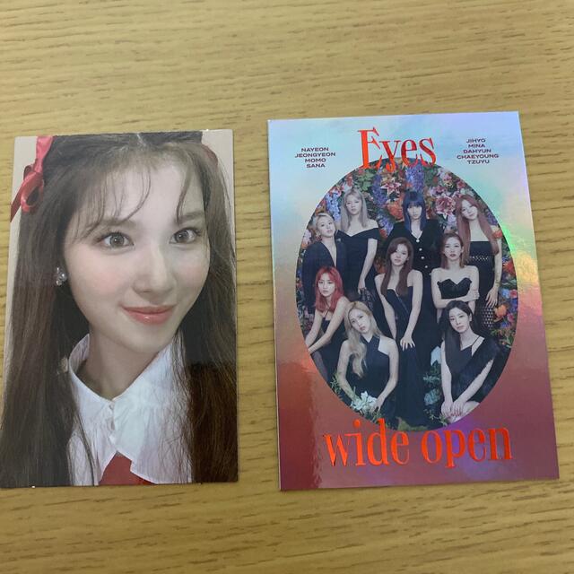 TWICEサナ　トレカ エンタメ/ホビーのCD(K-POP/アジア)の商品写真