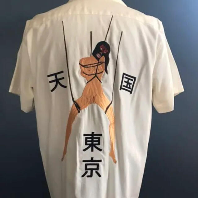 WACKO MARIA 天国東京 バック刺繍 - シャツ