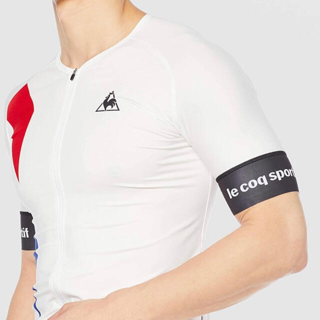 le coq sportif(ルコックスポルティフ)のルコック　サイクルジャージ　半袖　ロードバイク スポーツ/アウトドアの自転車(ウエア)の商品写真