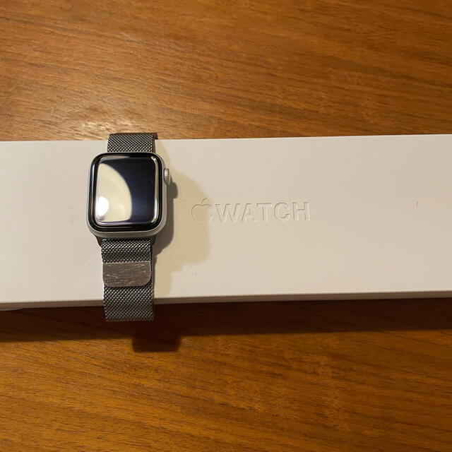 Apple Watch6 GPSモデル 40mm シルバーアルミ ミラネーゼ