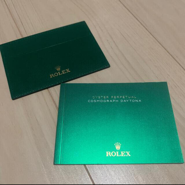 ROLEX(ロレックス)のロレックス＊デイトナ説明書&保証書ケース エンタメ/ホビーのコレクション(ノベルティグッズ)の商品写真