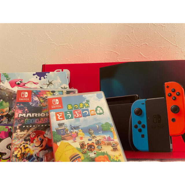 Nintendo Switch JOY-CON(L) ネオンブルー/(R) ネオ