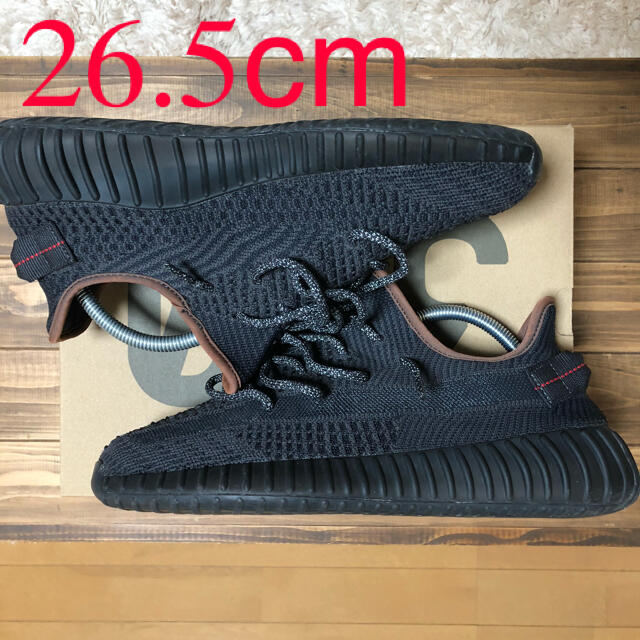 ADIDAS YEEZY BOOST 350 V2 BLACK 26.5cm