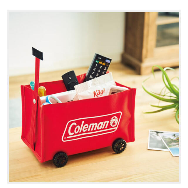 Coleman(コールマン)のコールマン　ミニチュア収納ワゴン インテリア/住まい/日用品のインテリア小物(小物入れ)の商品写真