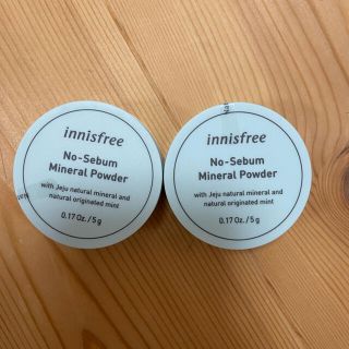 イニスフリー(Innisfree)のイニスフリー ノーセバムミネラルパウダー 2個セット(フェイスパウダー)