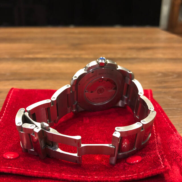 Cartier(カルティエ)のカリブル ドゥカルティエ　42mm 黒文字板 メンズの時計(腕時計(アナログ))の商品写真