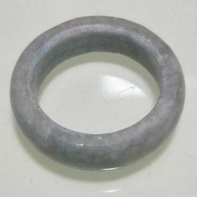 No.0696 硬玉翡翠の指輪 ◆ 糸魚川 小滝産 青 ◆ 天然石 2