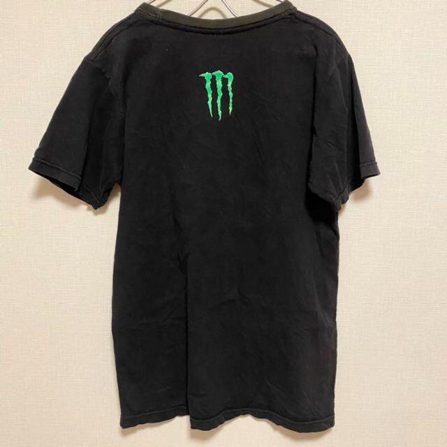 【レア】モンスターTシャツ　MonsterEnergyDrink FOXコラボ メンズのトップス(Tシャツ/カットソー(半袖/袖なし))の商品写真