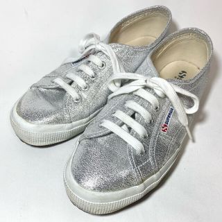 スペルガ(SUPERGA)のSUPERGA スペルガ　シルバーラメ　24.5cm(スニーカー)