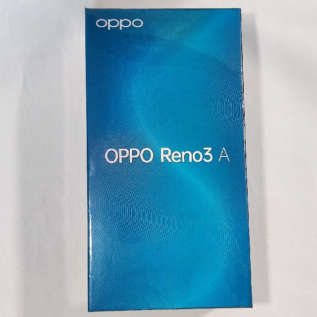 スマートフォン本体OPPO Reno3 A ブラック　SIMフリー　　スマホ　新品未使用　残債なし