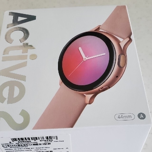 galaxy watch active2 44mm 可愛いピンク色  メンズの時計(腕時計(デジタル))の商品写真