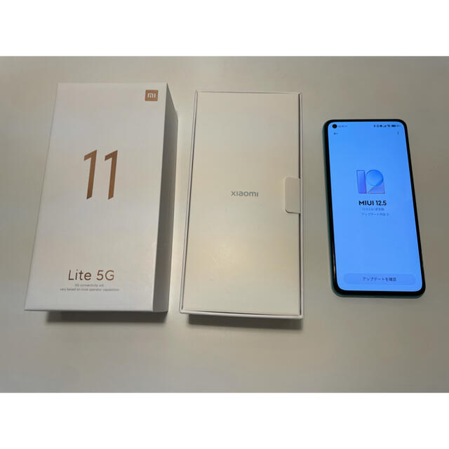 Xiaomi Mi 11 Lite 5G ミントグリーン