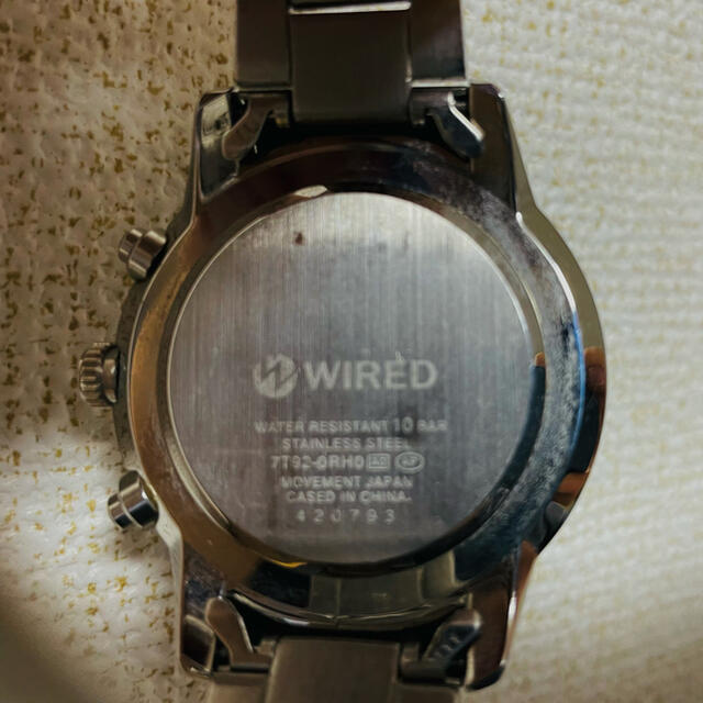 WIRED(ワイアード)の【中古】WIRED 腕時計 メンズの時計(その他)の商品写真