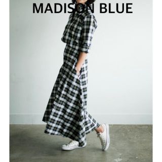 マディソンブルー(MADISONBLUE)の【MADISON BLUE】グラフチェックパターンシャツ、スカート2点セット(シャツ/ブラウス(半袖/袖なし))