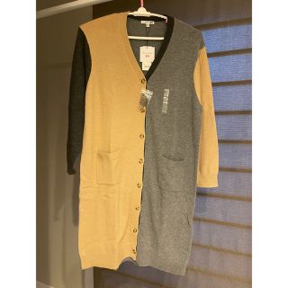 ユニクロ(UNIQLO)のJWアンダーソン ユニクロプレミアムラムVネックロングカーディガン XXL(ニット/セーター)