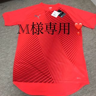 プーマ(PUMA)のプーマTシャツDryCell  Lサイズ❣️オレンジ^_^値下げ(Tシャツ/カットソー(半袖/袖なし))