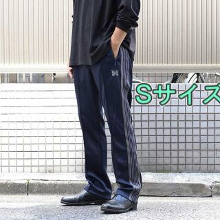 新品未使用 needles トラックパンツ ストレート ネイビー-