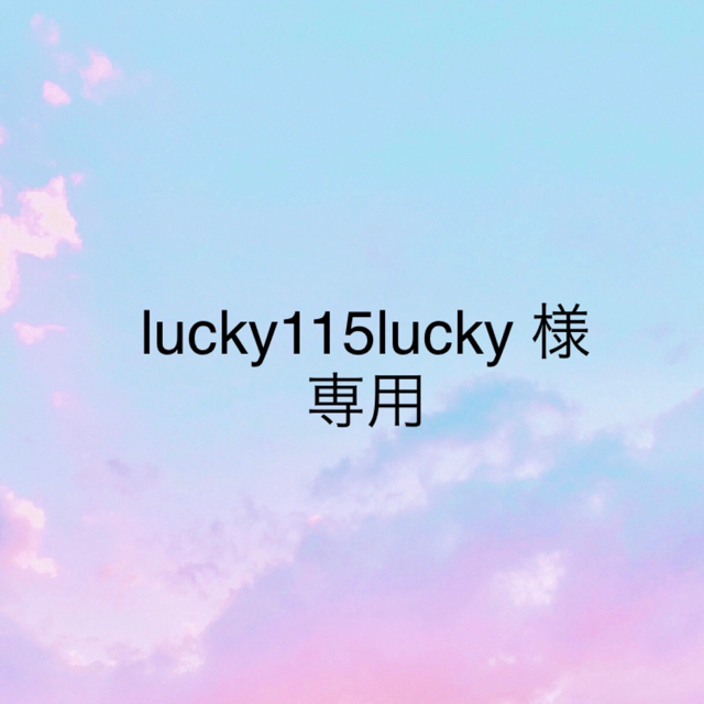 lucky115lucky 様専用