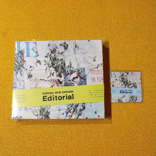 Editorial（Blu-ray Disc付）オリジナルステッカー付き