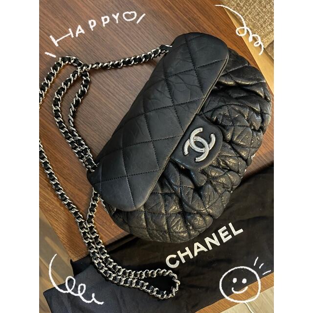 CHANEL - 早い者勝ち❣️最終CHANELチェーンアラウンドマトラッセ ショルダーバッグ