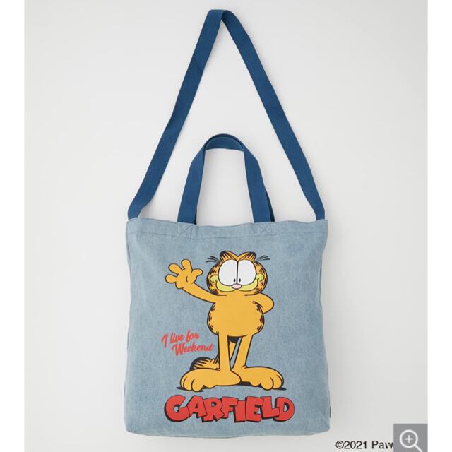 RODEO CROWNS WIDE BOWL(ロデオクラウンズワイドボウル)のロデオクラウンズ GARFIELD 2WAY BAG ガーフィールドバッグ レディースのバッグ(ショルダーバッグ)の商品写真