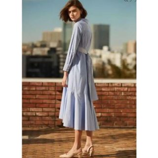 ジルスチュアート(JILLSTUART)のジルスチュアート 3.1万　2020年　イブストライプシャツ　ワンピース(ロングワンピース/マキシワンピース)