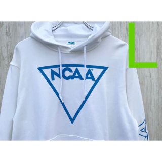 NCAA  ロゴ　 プリント　 スウェット パーカー L(パーカー)