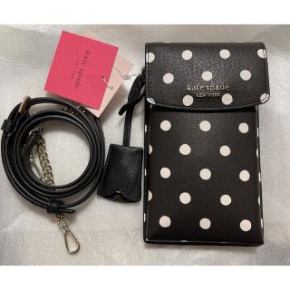 ケイトスペードニューヨーク(kate spade new york)の【新品】アイフォン ケース NS クロスボディ　ショルダー(ショルダーバッグ)