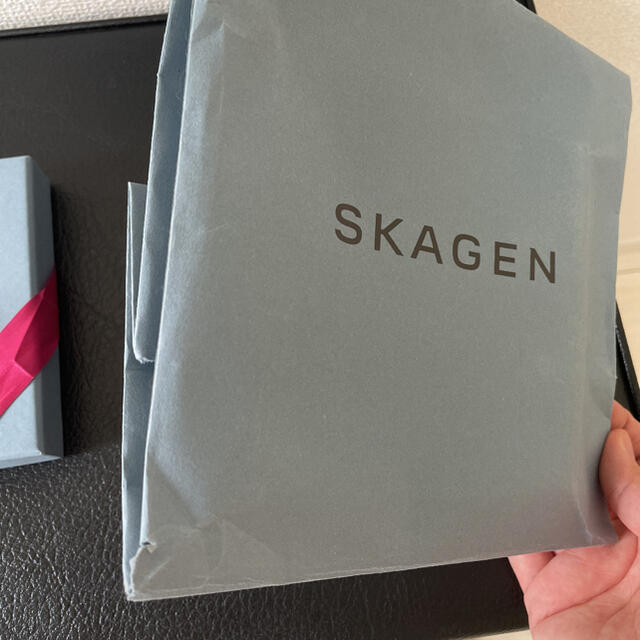 SKAGEN(スカーゲン)のSKAGENのハートリバーシブルステンレスネックレス レディースのアクセサリー(ネックレス)の商品写真