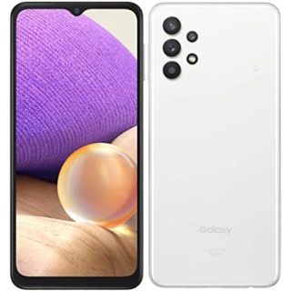 AU Galaxy A32 5G SCG08 オーサムホワイト(スマートフォン本体)