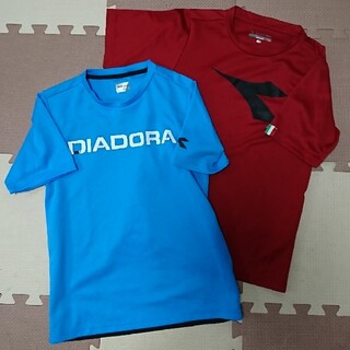 ディアドラ(DIADORA)の【ディアドラ】 Tシャツ 赤 おまけ付き  140cm(Tシャツ/カットソー)