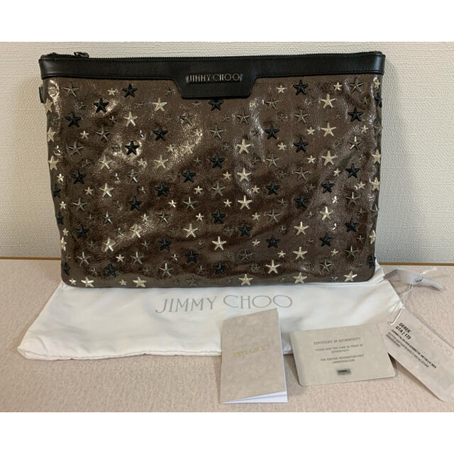 超格安価格 JIMMY CHOO - ジミーチュウ クラッチバッグ セカンドバッグ