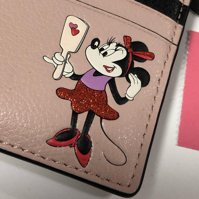 kate spade new york(ケイトスペードニューヨーク)の未使用保管品 タグ付き ケイトスペード ディズニーミニー カードケース　値下げ レディースのファッション小物(名刺入れ/定期入れ)の商品写真