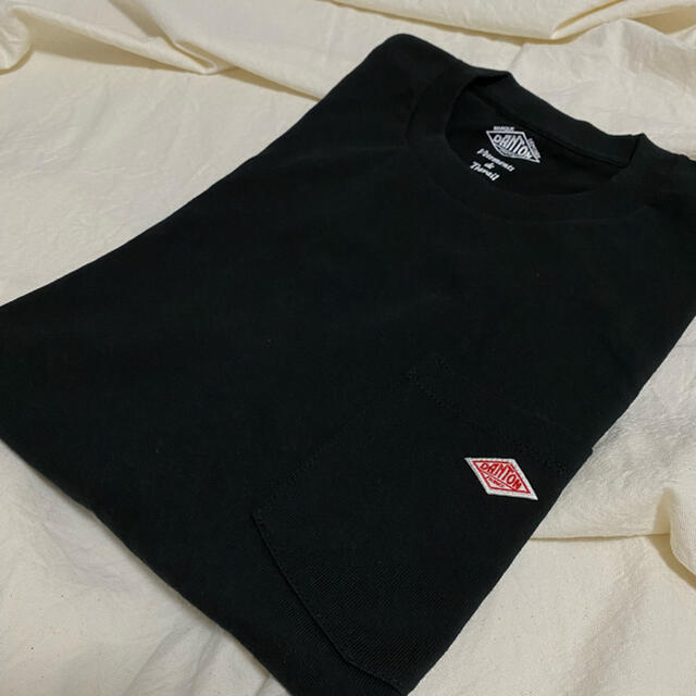 DANTON(ダントン)のdanton Tシャツ black ダントン  黒 42 メンズのトップス(Tシャツ/カットソー(半袖/袖なし))の商品写真