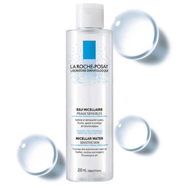 LA ROCHE-POSAY(ラロッシュポゼ)のラ ロッシュ ポゼ ミセラークレンジング ウォーター 200ml コスメ/美容のスキンケア/基礎化粧品(クレンジング/メイク落とし)の商品写真