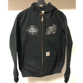 ステューシー(STUSSY)のSTUSSY SAVAGE! HAZE CARHARTT アクティブパーカー(ブルゾン)