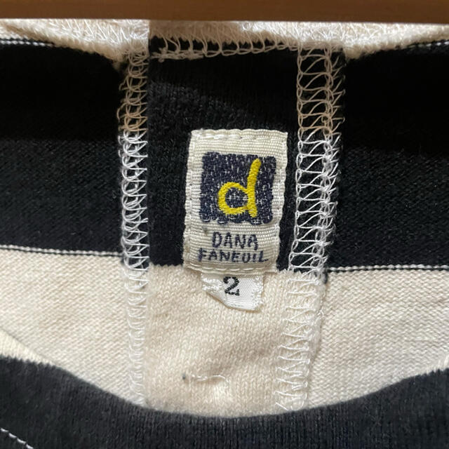 DANA FANEUIL ボーダーTシャツ レディースのトップス(Tシャツ(半袖/袖なし))の商品写真