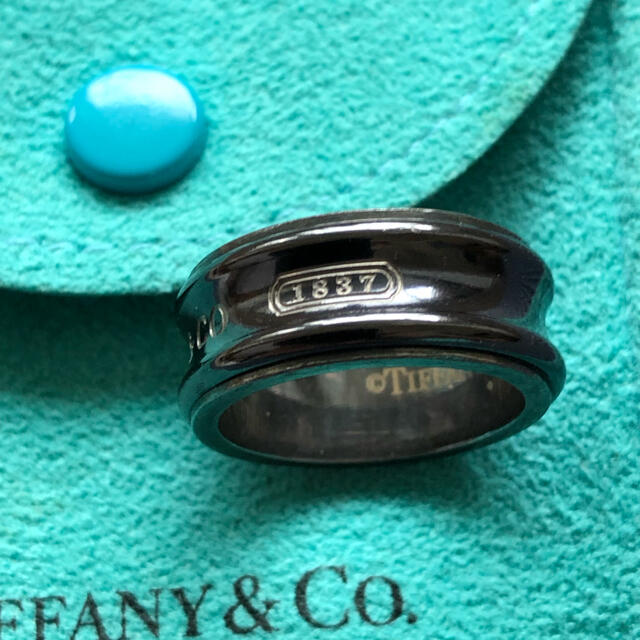 Tiffanyティファニー指輪1837ロゴリング(12号サイズ