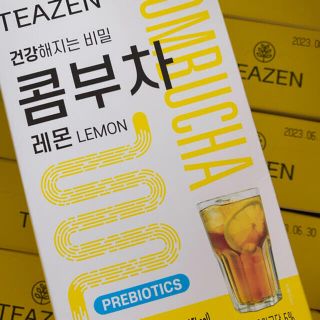 ボウダンショウネンダン(防弾少年団(BTS))のティーゼン TEAZEN コンブチャ レモン(ダイエット食品)