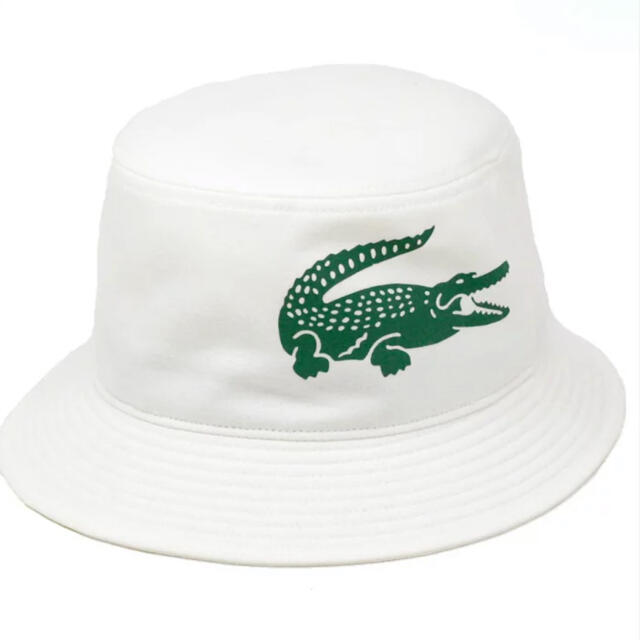 LACOSTE - ラコステ バケハ ホワイトの通販 by WOZI|ラコステならラクマ