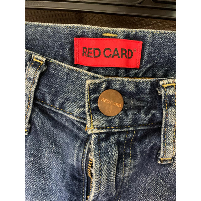 BEAUTY&YOUTH UNITED ARROWS(ビューティアンドユースユナイテッドアローズ)のREDCARD デニム　クラッシュデニム レディースのパンツ(デニム/ジーンズ)の商品写真