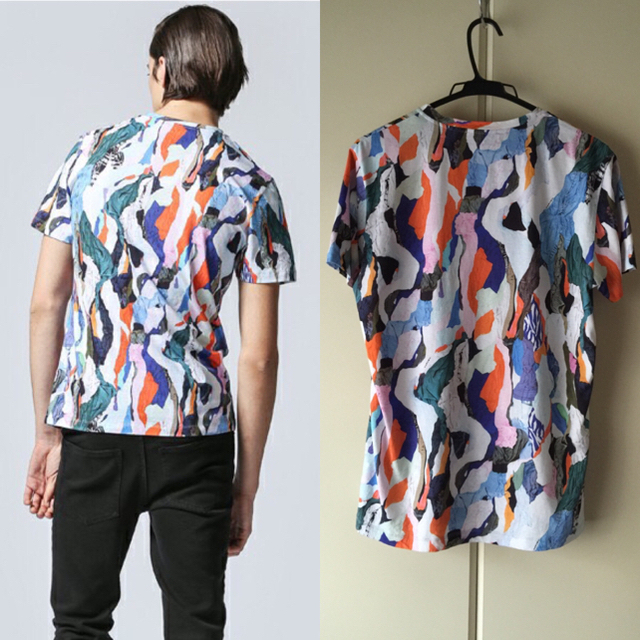 CARVEN(カルヴェン)の【希少】carven カットソー Tシャツ S 半袖 トップス 迷彩 カモ柄 メンズのトップス(Tシャツ/カットソー(半袖/袖なし))の商品写真